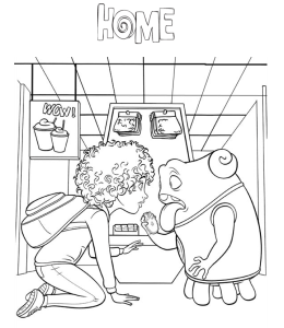 Home Movie Characters Coloring Pages | Playing Learning
