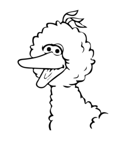 Big Bird Coloring Page 11 for kids