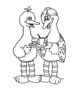 Big Bird Coloring Page 13 for kids