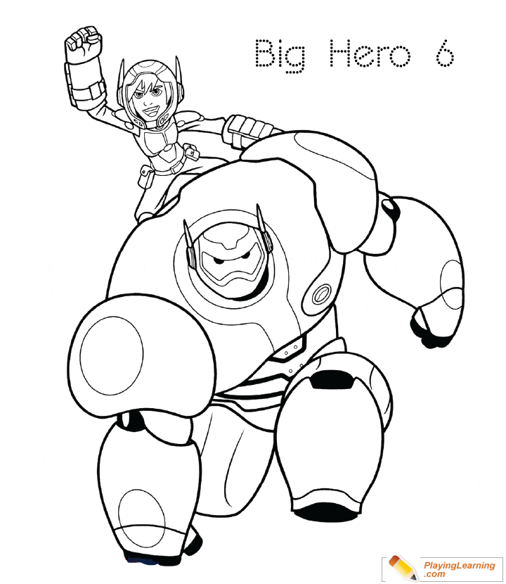 six coloring page