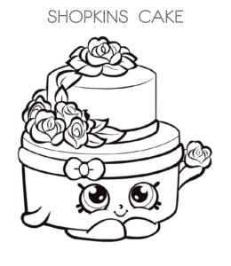 7700 Top Colouring Pages Birthday Cakes Pictures