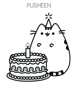 850 Coloring Pages Birthday Cake Images & Pictures In HD