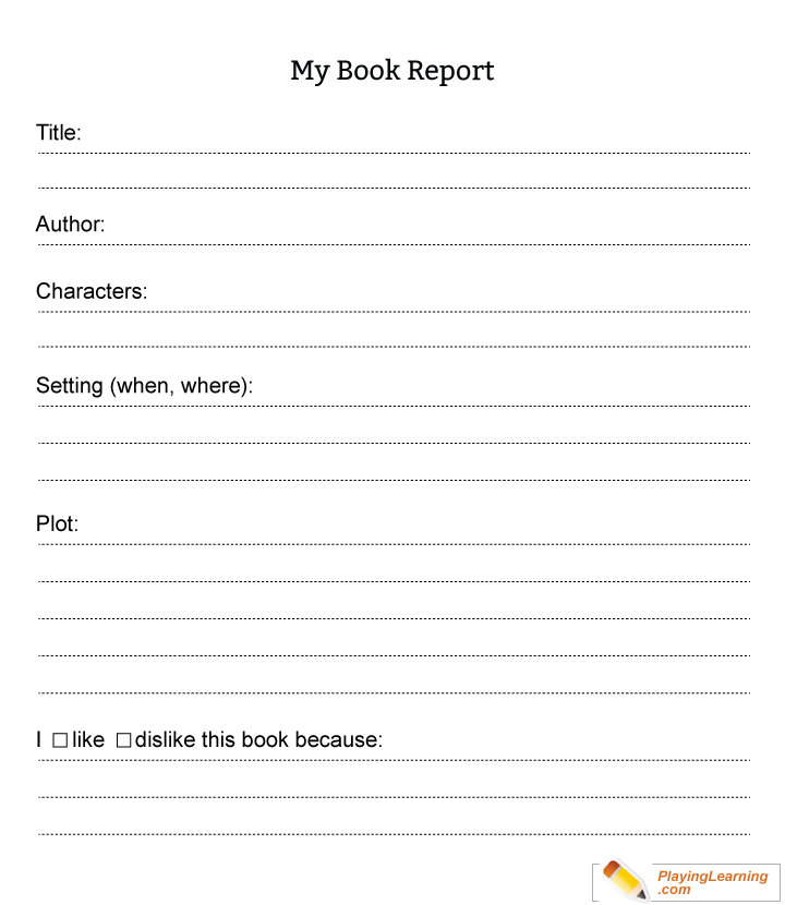 the-book-report-template-is-shown-in-black-and-white-with-text-that