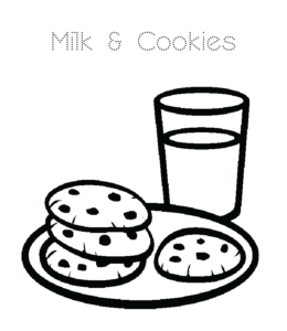 Cookie Coloring Page 3 for kids