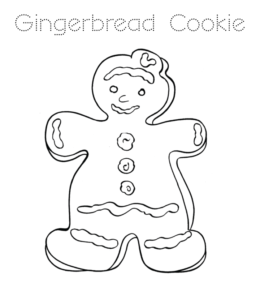 Cookie Coloring Page 5 for kids