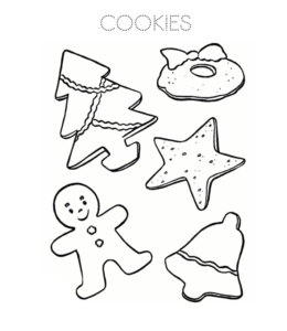 Cookie Coloring Page 16 for kids