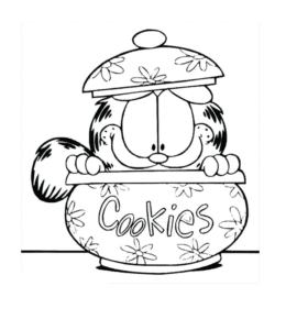 Cookie Coloring Page 30 for kids