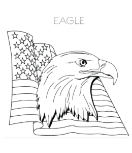 Eagle Coloring Pages Playing Learning