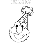 Elmo coloring sheet