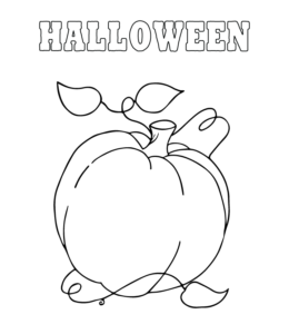 7300 Halloween Abc Coloring Pages Pictures