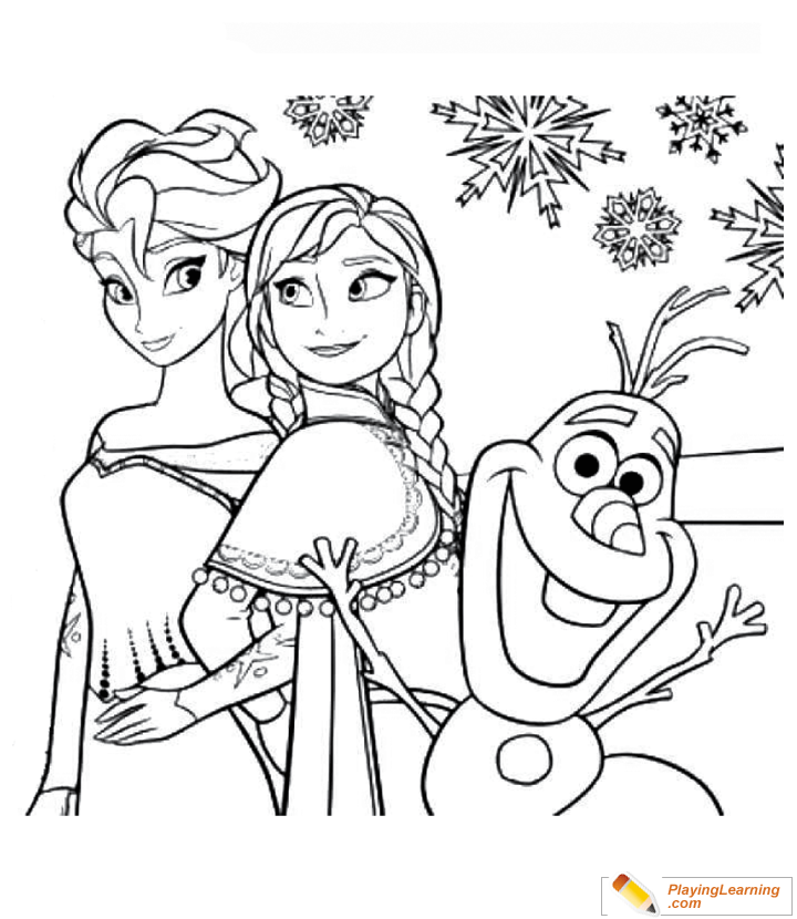 Elsa And Anna Coloring Page 03 Free Elsa And Anna Coloring Page
