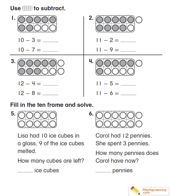 first grade subtraction math worksheet 05 free first grade subtraction math worksheet