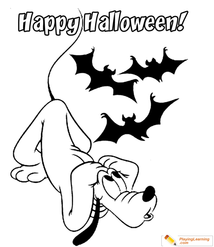 Halloween Coloring Page 09 | Free Halloween Coloring Page