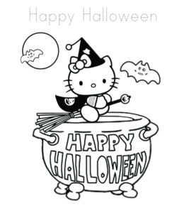 Halloween Coloring Printable for kids