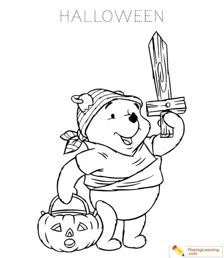 Halloween Pumpkin Coloring Page  for kids