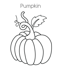 Halloween Pumpkin Coloring Page 28 for kids