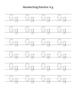 Alphabet Tracing Worksheet Letter F for kids