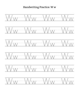 a z uppercase lowercase letter tracing worksheets playing learning