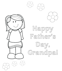 Download Father's Day Coloring Pages | Playing Learning