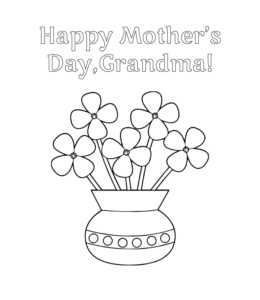 Mother S Day Coloring Pages Playing Learning