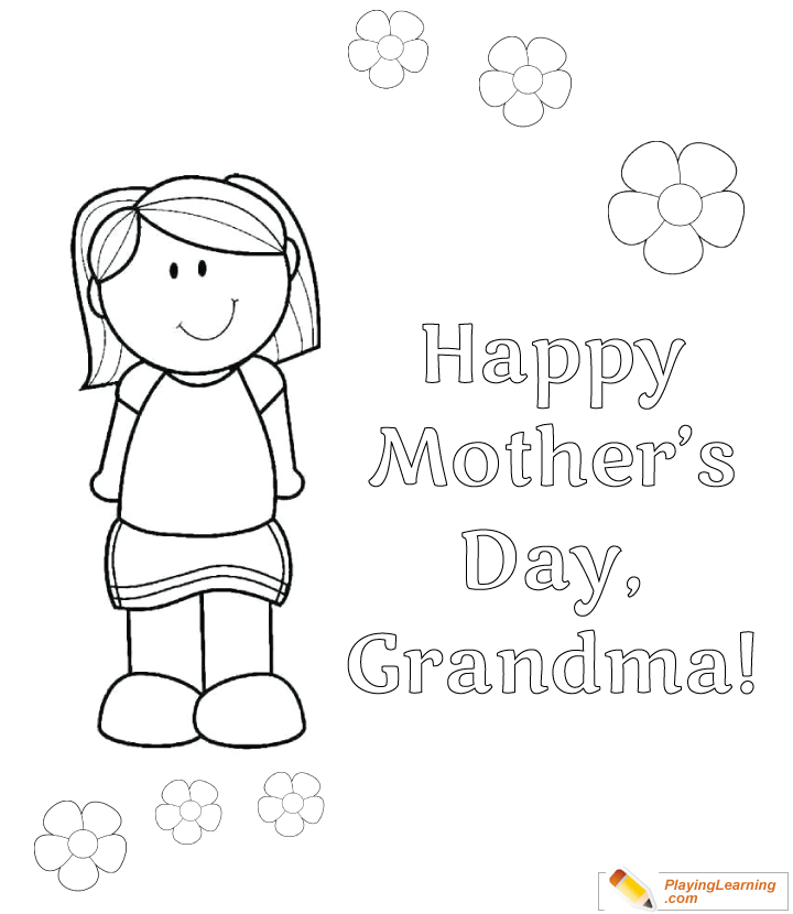 Mothers Day Coloring Pages Grandma / Best Mother S Day Coloring Pages