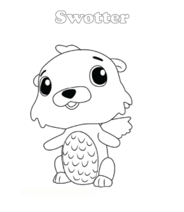 Hatchimals coloring page - Swotter  for kids