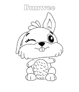 Hatchimals coloring page - Bunwee  for kids