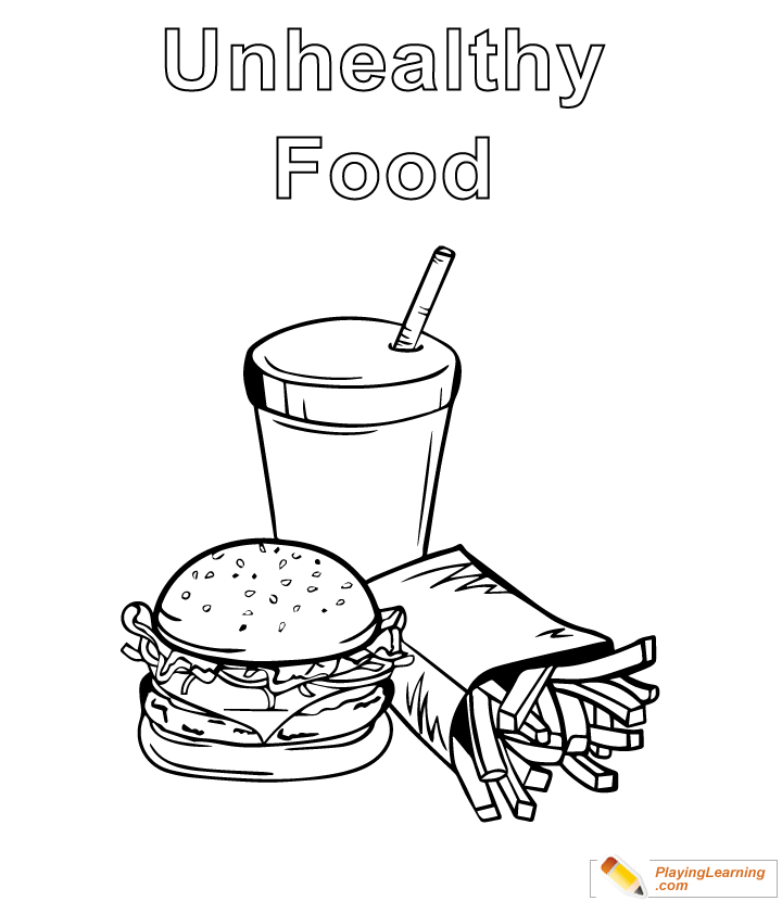 junk food collection with hand drawn style 7745556 Vector Art at Vecteezy
