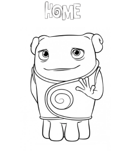 Home Movie Characters Coloring Pages Playing Learning