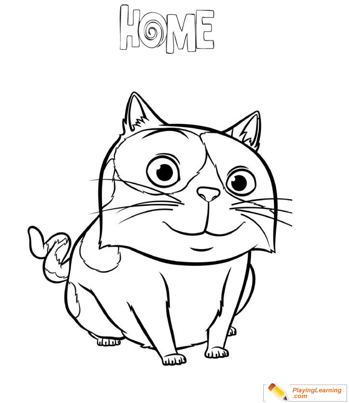 Home Movie Pig Coloring Page  for kids