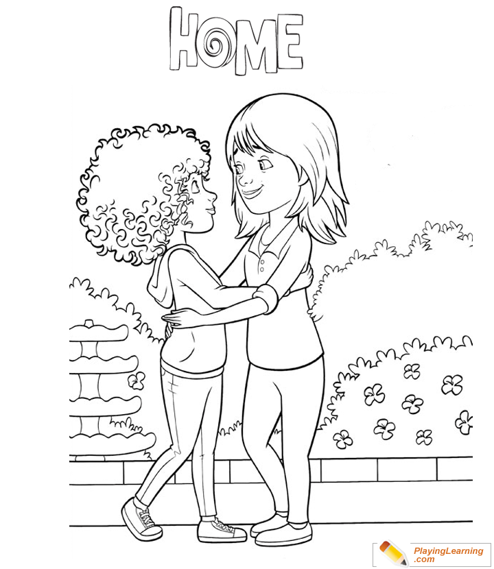 Home Movie Tip Coloring Page  for kids