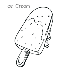 Download Ice Cream Coloring Pages | Playing Learning