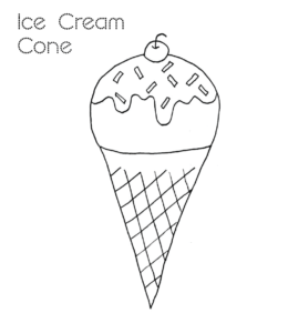 Download Ice Cream Coloring Pages | Playing Learning