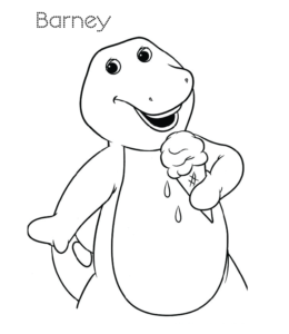 Ice Cream Coloring Page 15 for kids