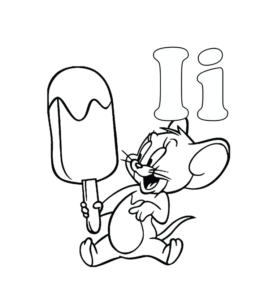 Ice Cream Coloring Page 18 for kids