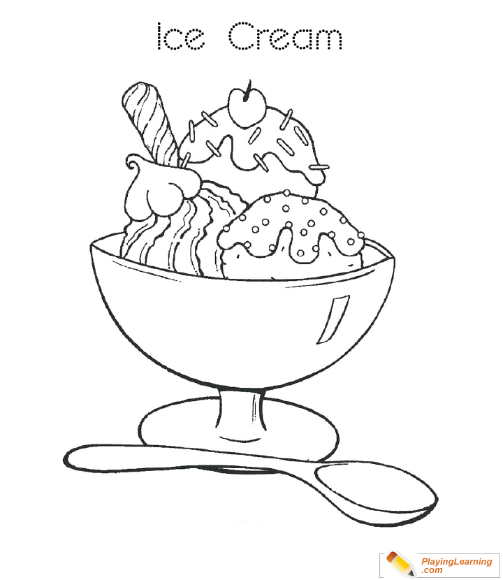 Coloring Pages | Ice Cream Coloring Pages