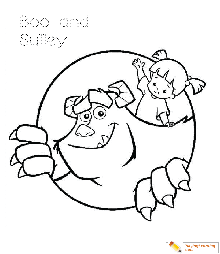 Monsters Inc Coloring Image 27 Free Monsters Inc Coloring Image