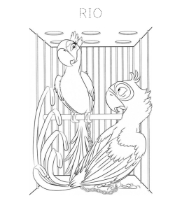Rio Coloring Page 2 for kids