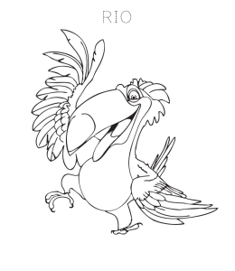 Rio Coloring Page 5 for kids