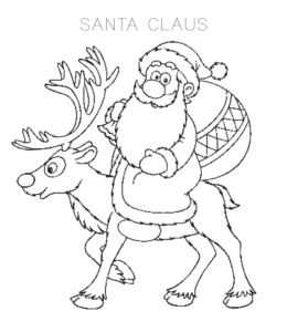 Christmas Coloring Page 17 for kids