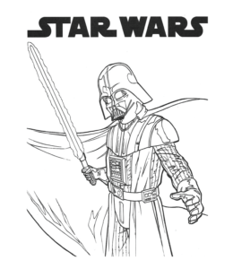 star wars episode 3 coloring pages