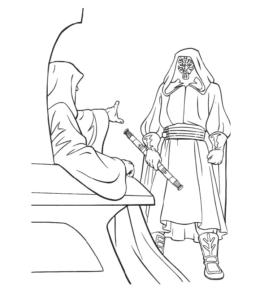 Star Wars coloring page 100 for kids