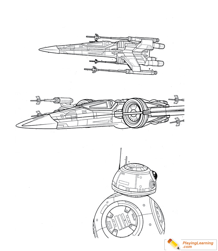 Star Wars Coloring Page  for kids