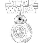 Star Wars movie coloring pages
