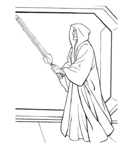 Star Wars coloring page 38 for kids
