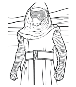 coloring pages star wars force awakens