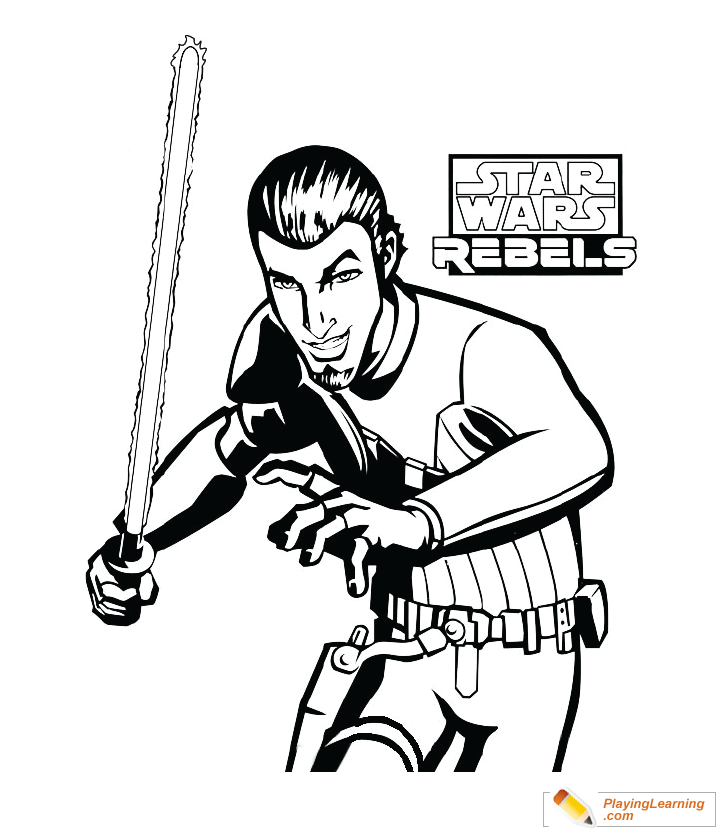 Star Wars Coloring Page  for kids