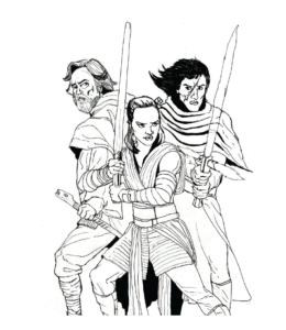 Star Wars coloring page 68 for kids