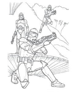 Star Wars coloring page 72 for kids