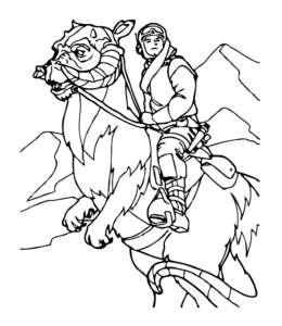 Star Wars coloring page 74 for kids